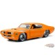1969 Pontiac GTO Judge - Orange - Bigtime Muscle - Jada 1/24 - 90344 - Passion Diecast 