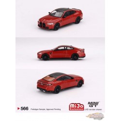 (Web Only) BMW M4 Competition (G82) Rouge Toronto métallisé - Mini GT - 1:64 - MGT00566