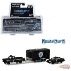 1979 Ford F-150 Pickup & 1986 Ford Taurus RoboCop 2 1990 - Hollywood Hitch & Tow Series 11 - Greenlight - 1-64 - 31150 A