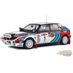 Lancia Delta Hf Integrale White Rallye Kenya 1991 - Solido - 1/18 - S1807803 Passion Diecast