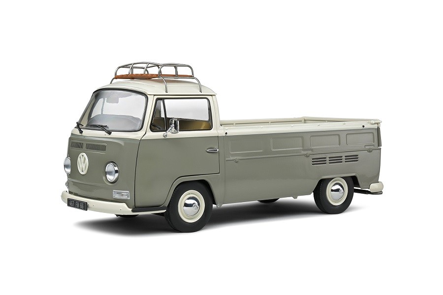 Volkswagen T2 Pick-Up 1968 Grey - Solido - 1/18 - S1809402