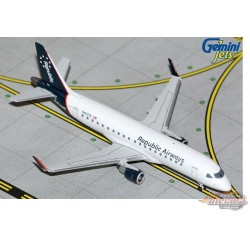 ERJ175LR Republic Airways house livery / N402YX / Gemini 1: 400 GJRPA2086