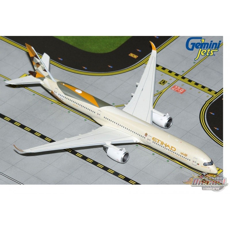 Etihad Airways Airbus A350-1000 A6-XWC / Gemini 1:400 GJETD2163 - Passion  Diecast