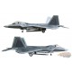 Air Force 1 1/72 AF1-0117A  Lockheed Martin F-22 Raptor  USAF, 49th FW Passion Diecast