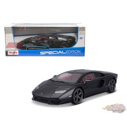 LAMBORGHINI COUNTACH LPI 800-4 NOIR - 1/18 - MAISTO - 31459BK -  Passion Diecast 