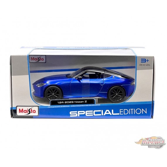 2023 NISSAN 400Z BLEU - Maisto - 1/24 - 32904BL -  Passion Diecast