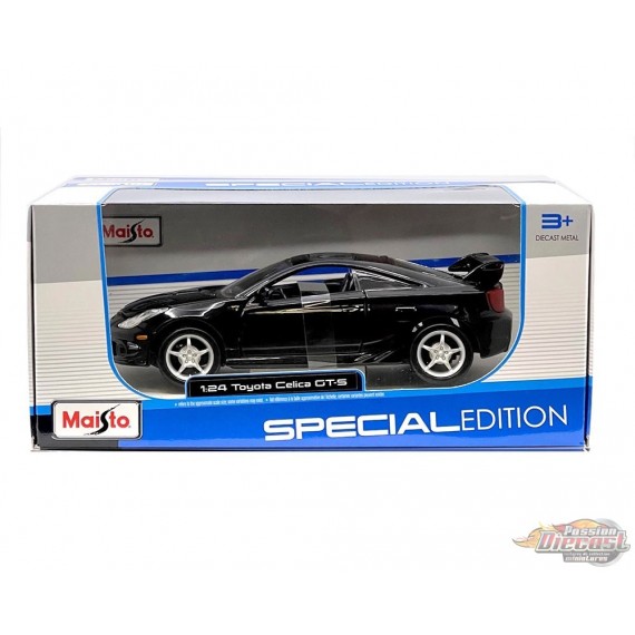 TOYOTA CELICA GT-S NOIR - Maisto - 1/24 - 31237BK -  Passion Diecast