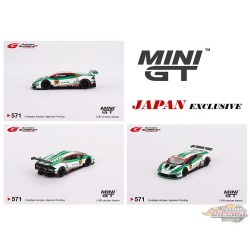 Japan Exclusive Super GT 2022 Lamborghini Huracán GT3 EVO No.87 JLOC - Mini GT - 1:64 - MGT00571 Passion Diecast