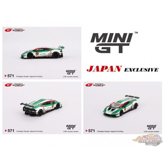 Japan Exclusive Super GT 2022 Lamborghini Huracán GT3 EVO No.87 JLOC - Mini GT - 1:64 - MGT00571 Passion Diecast