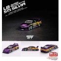 Nissan S15 Silvia LB-Super Silhouette No.555 2022 Formula Drift Japan - Mini GT - 1:64 - MGT00576