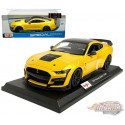 2020  Mustang Shelby GT500 Yellow and  Black  - Maisto 1:/18 - 31452 YL