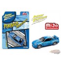 1999 Nissan GT-R R34 Manga Racing - Bleu - Mijo Exclusives Limited 3,600 Pieces - Johnny Lightning - 1/64 - JLCP7455