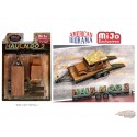 Haul N Go 3 Set - 2 pieces Diecast - American Diorama - 1/64 - AD-76522 MJ
