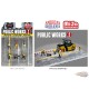 Public Works 2 Set - 6 pieces Diecast - American Diorama - 1/64 - AD-76519 MJ Passion Diecast