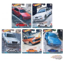 Hot Wheels - Car Culture - 1:64 - Canyon - Release C - Set Of 5 Cars - FPY86-959C -  Passion Diecast