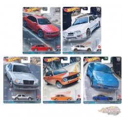 Hot Wheels - Car Culture - 1:64 - 2023 Canyon - release C Set Of 10 Cars - FPY86-959C