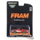 GreenMachine FRAM Oil Filters Trusted Since 1934 - 1958 Chevrolet Corvette - Hobby Exclusive - 1/64 Greenlight - 30388GR