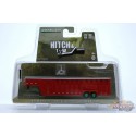 GreenMachine Remorque de cygne de 26 pi rouge - Hitch & Tow Trailers - Hobby Exclusive - 1/64 Greenlight - 30421GR
