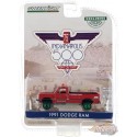 GreenMachine 1991 Dodge Ram Pickup 75th Annual Indianapolis 500 Official Truck - Hobby Exclusive - 1/64 Greenlight - 30401GR