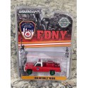 GreenMachine 1986 Chevrolet M1008 4x4 with Fire Equipment, - FDNY - Hobby Exclusive - 1/64 Greenlight 30240GR