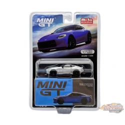 CHASE CAR Nissan Z Performance 2023 Bleu Seiran - Mini GT - 1:64 - MGT00453GR Passion Diecast