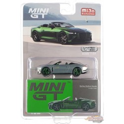 CHASE CAR Bentley Mulliner Bacalar Scarab Green - Mini GT - 1:64 - MGT00492GR Passion Diecast