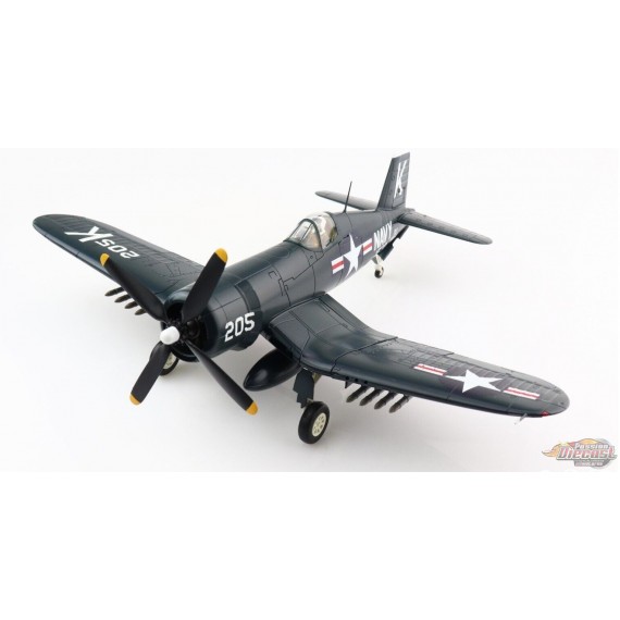 Vought F4U-4 Corsair / USN VF-32, White 205, Thomas (Lou) Hudner, Korea ...