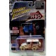 CHASE CAR Toyota Land Cruiser Hard Top 1980 Bleu Rouillé - Johnny Lightning 1/64 Mijo Exclusive - JLCP7329GR