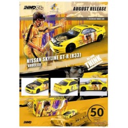 NISSAN SKYLINE GT-R (R33) - Bruce Lee - INNO 64 - 1/64 - IN64-R33-BRUCELEE