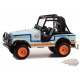 1976 Jeep CJ-5 avec pièces Baja - Gulf Oil Special Edition Series 2 - 1/64 Greenlight - 41145 C