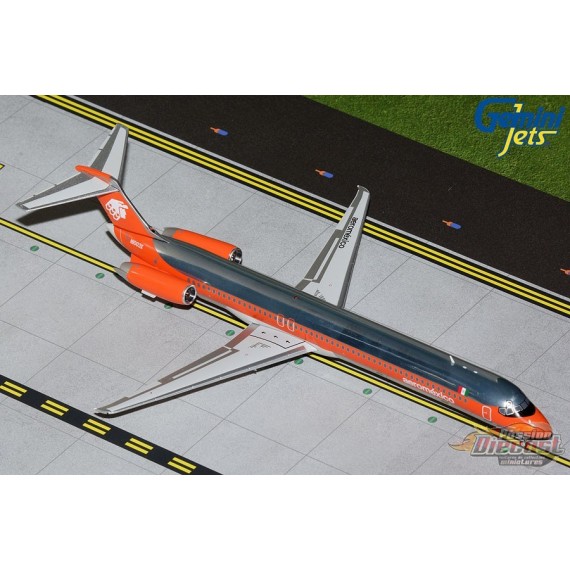 AeroMexico  McDonnell Douglas MD-82 Orange-Polished 1980's Livery / N1003X / Gemini 1:200 - G2AMX404
