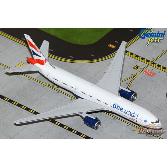 British Airways - Boeing 777-200ER /  G-YMMR /oneworld livery /  Gemini 1:400 GJBAW2194