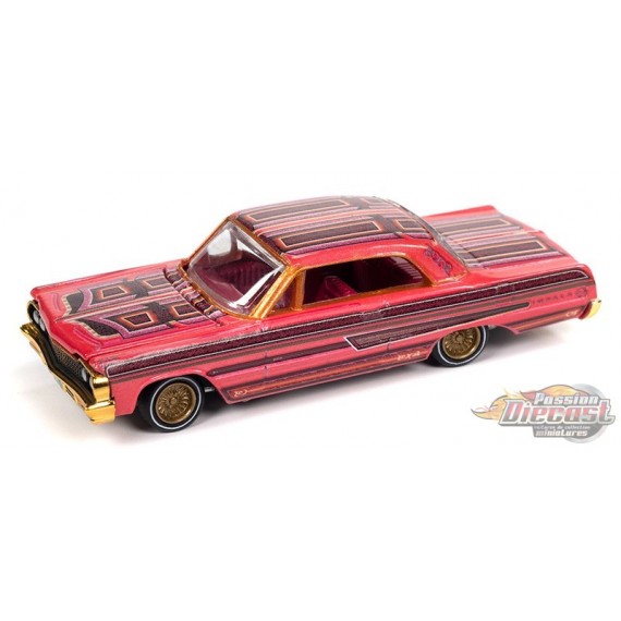 1964 Chevrolet Impala Lowrider in Metallic Magenta - Racing Champions ...