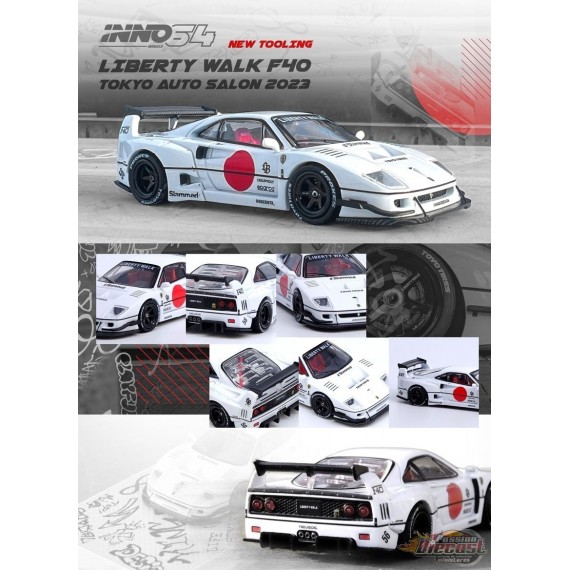 LB-WORKS F40 Tokyo Auto Salon 2023 - INNO 64 - 1/64 - IIN64-LBWKF40 ...