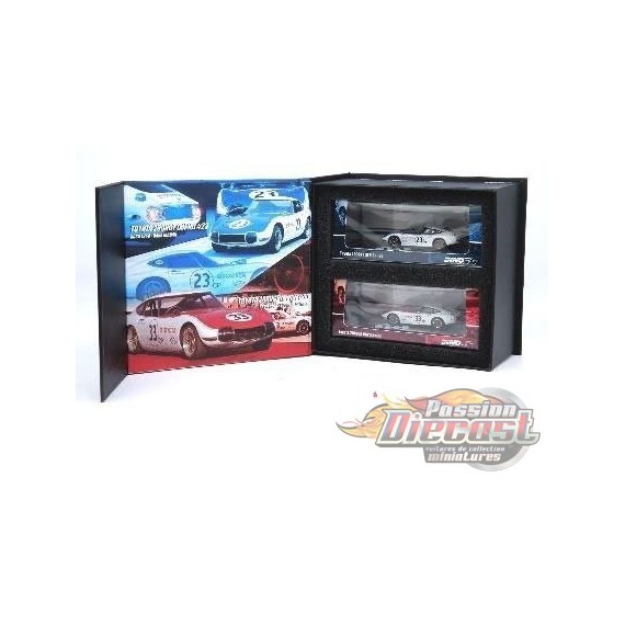 Coffret Toyota 2000GT No.23 & No.33 SCCA 1968 - INNO 64 - 1/64 - IN64-2000GT-SCCA68BS Passion Diecast