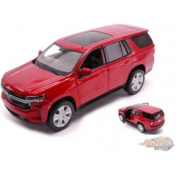 2021 Chevrolet Tahoe Rouge métallique - Maisto - 1/26 - 31533 RD
