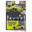 CHASE CAR BMW M4 Competition (G82) San Paulo Yellow - Mini GT - 1:64 - MGT00468GR
