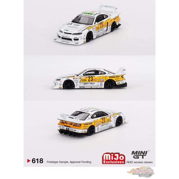 Nissan LB-Super Silhouette S15 SILVIA NO.23 2022 Goodwood Festival of Speed - Mini GT - 1:64 - MGT00618 Passion Diecast