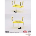 (Web Only) Ensemble de tente de service de paddock - Liberty Walk Racing - Mini GT - 1:64 - MGTAC31