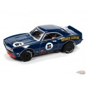 Slot Car Mark Donohue – Sunoco 1968 Chevy Camaro no6  Thunder jet - Trans Am Racers  R32 / 1/64  Auto World - SC362 A