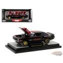 1969 Chevrolet Camaro SS/RS DART - Noir avec bandes rouges - M2 Machines 1:24 - 40300-107B