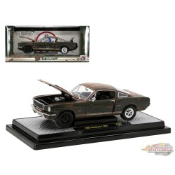 1966 Shelby GT350 - Dull Rusted Green - M2 Machines 1:24 - 40300-107A Passion Diecast