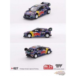 Ford Puma Rally1 No.42 M-Sport Ford WRT 2022 Rally Italia Sardegna 2nd Place - Mini GT - 1:64 - MGT00627 Passion Diecast