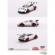 Porsche 911 (992) GT3 RS Blanc avec Pack Accent Rouge Pyro - Mini GT - 1:64 - MGT00630 Passion Diecast