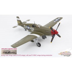 North American P-51B Mustang - USAAF 4th FG, 334th FS, Steve Pisanos, May 1944 - Signature Edition / Hobby Master 1:48 HA8515