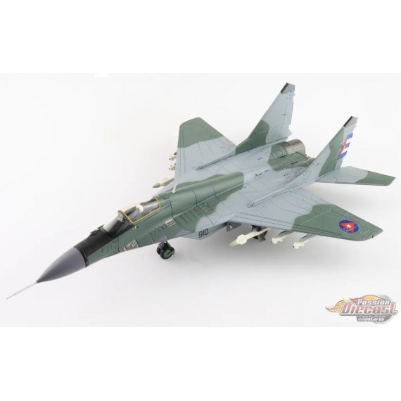 Mikoyan MiG-29 Fulcrum-A / DAAFAR 231st FS, no.910, San Julian AB, Cuba, 1997 / Hobby Master 1:72 HA6519
