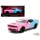 2015 Dodge Challenger SRT Hellcat - Pink/Light Blue - Pink Slips - Jada - 1/24 - 34658 - Passion Diecast 