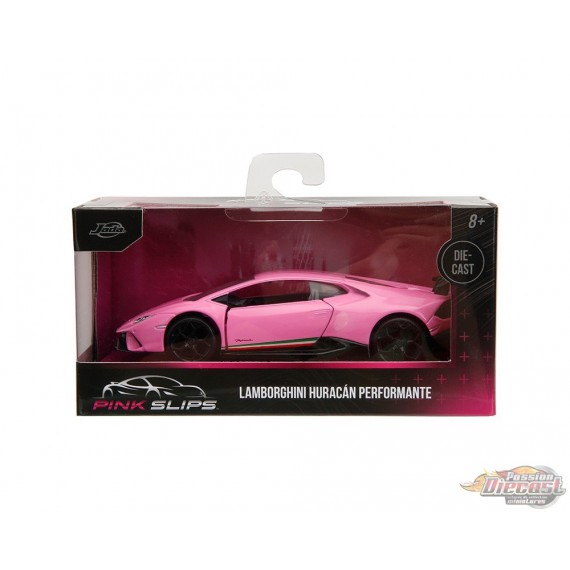 Lamborghini Huracan Performante - Pink - Pink Slips - Jada 1/32 - 34661 -  Passion Diecast