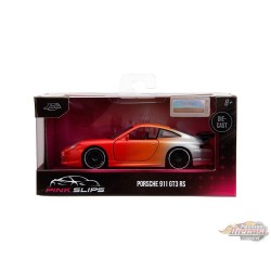 Porsche 911 GT3 RS - Primer Red/Orange/Silver - Pink Slips - Jada 1/32 - 34663 -  Passion Diecast