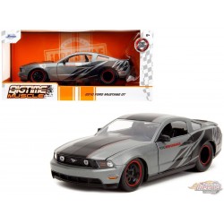 2010 Ford Mustang G T Grey  Ford Performance  - Bigtime Muscle - Jada 1/24 - 34210